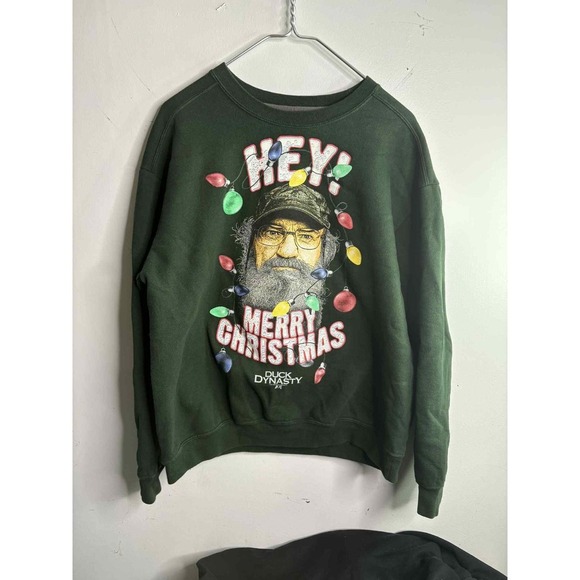 Duck Dynasty uncle si Christmas crewneck sweater size large Sweatshirt - Picture 3 of 5